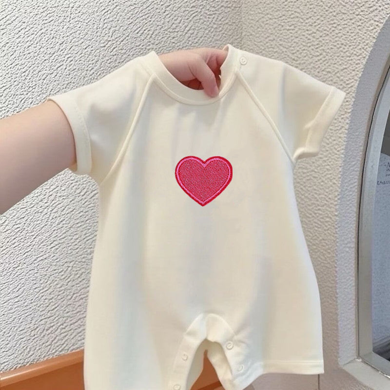 Newborn Baby Cute Bodysuit With bib