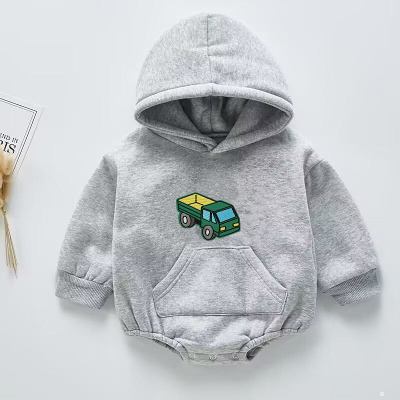 Boy Girls Bodysuit Cute Oversize Loose Clothes