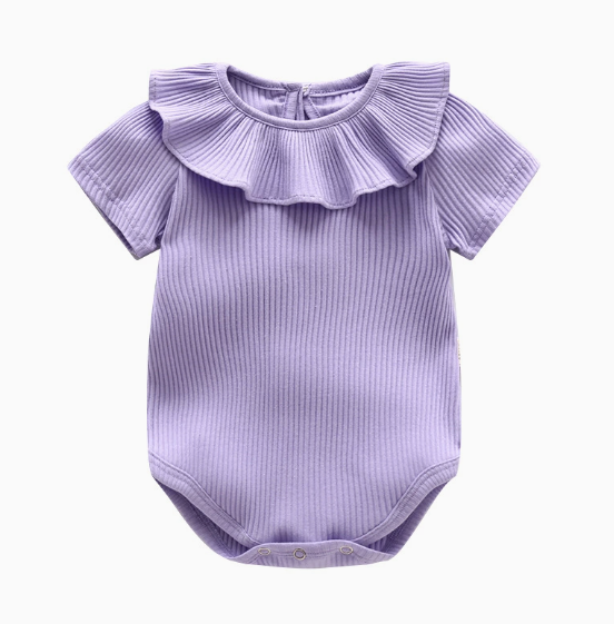 Newly Hot Baby Short Sleeve Bodysuit and bib