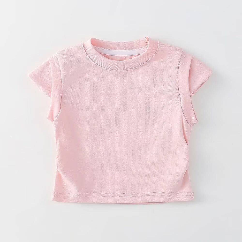 Children Cute Style Summer Short Sleeve T shirt