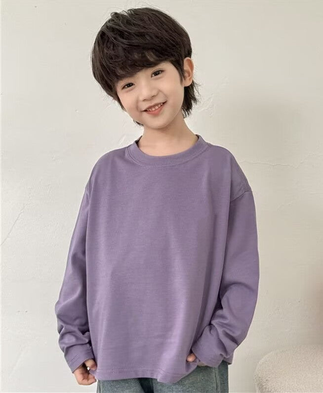 Children Long Sleeve T shirt Boy Girl Clothes