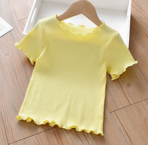 Cute Style Fashion Kids Summer Short Shirt
