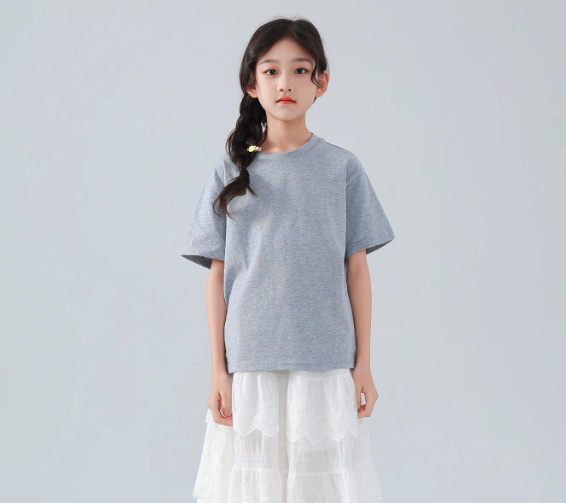 Children Cotton Short Summer Shirt Boy Girl Clothes