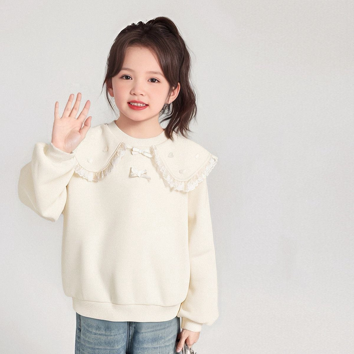 Newly Children Sweatshirt Cute Boy Girl Hoodies Clothes
