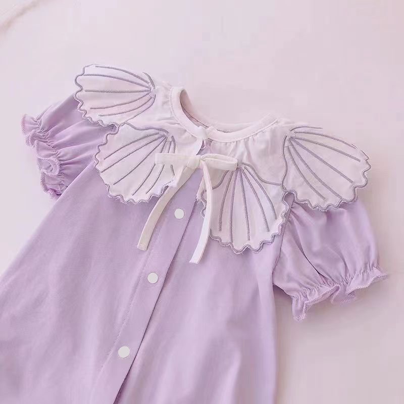 Newly Baby Romper With Bib Boy Girl Clothes