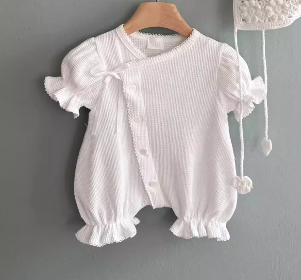Baby Clothes Short summer bodysuit and bib
