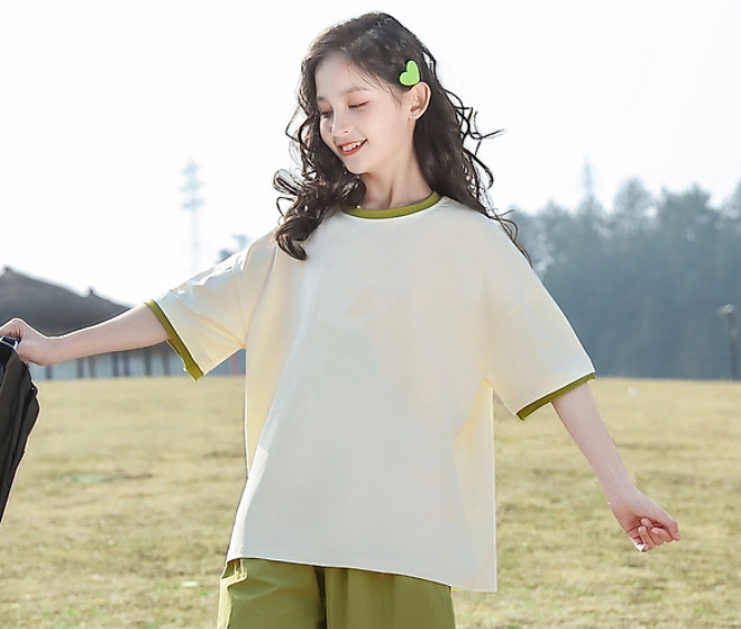 Newly Boy Girl Hip Hop Lovely Style T shirt