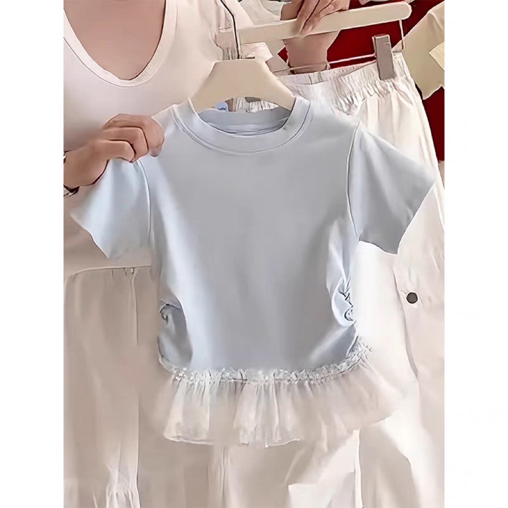 Newly Fashion Summer T Shirt Cotton Boy Girl Kids Clothes