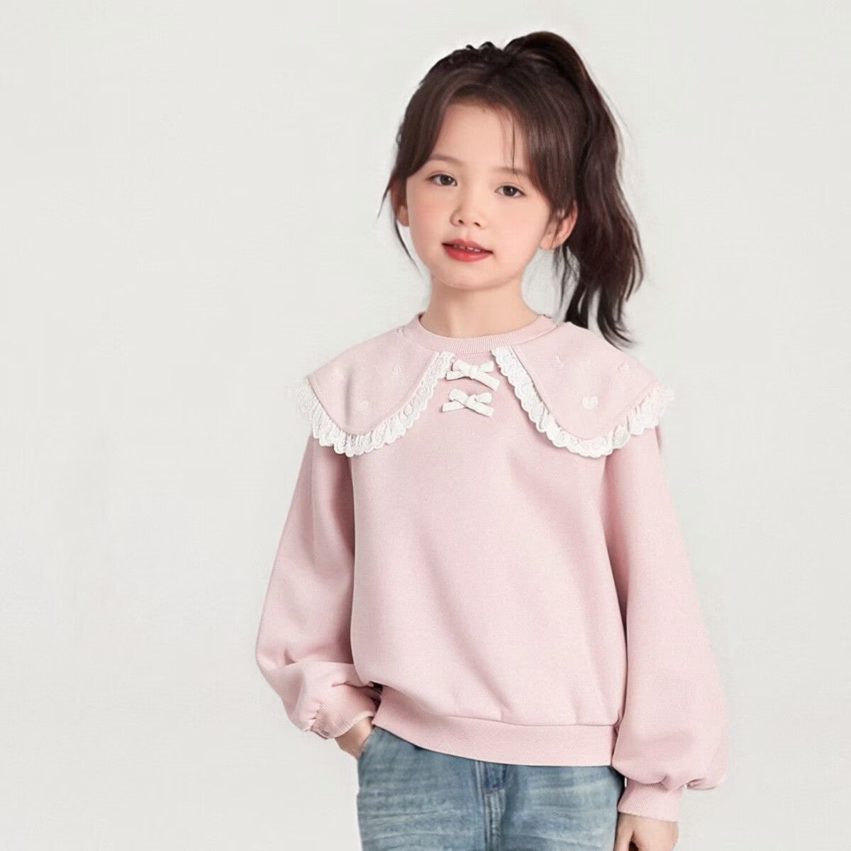 Fashion Kids Sweatshirt Cute Boy Girl Hoodies Clothes