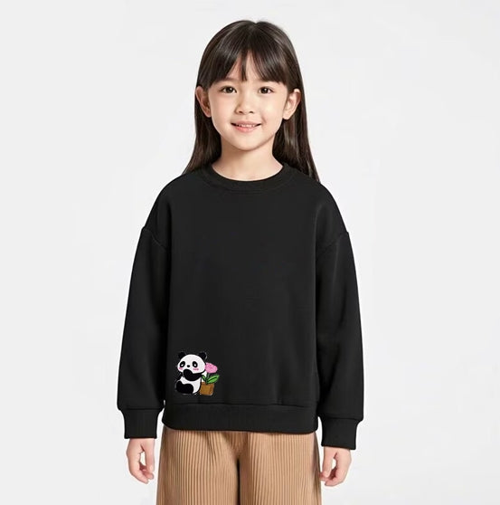 New Children Cute Cartoon Regular Sweatshirt
