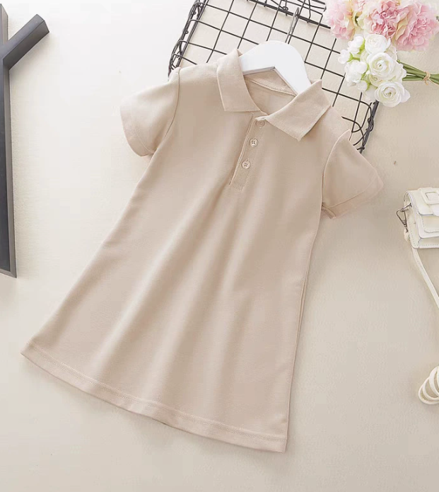 kids Cute Lovely Short Sleeve Dress