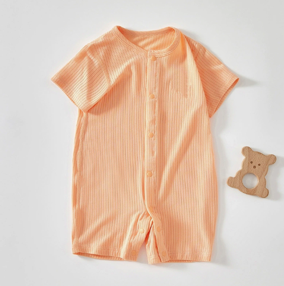 Newly Baby Romper Cute Short Sleeve Bodysuit
