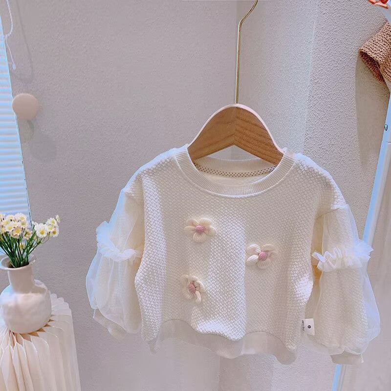 Boy Girl Cute Regular Style Sweatshirt Clothes