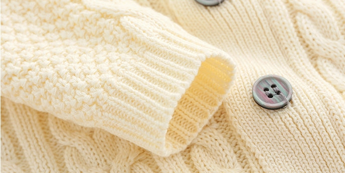 Newborn Baby Darkblue Cute Sweater With Hat