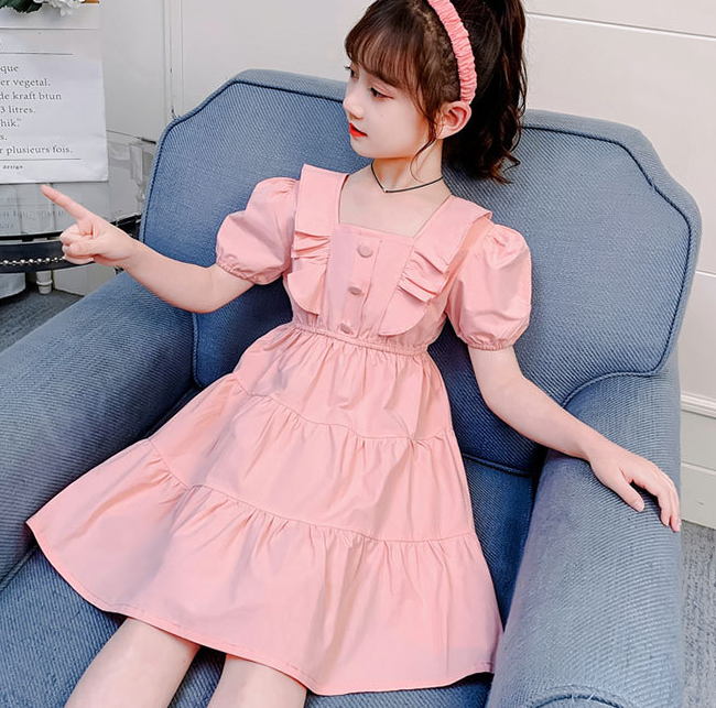 New Girl Cute Short Sleeve Dress Clothes