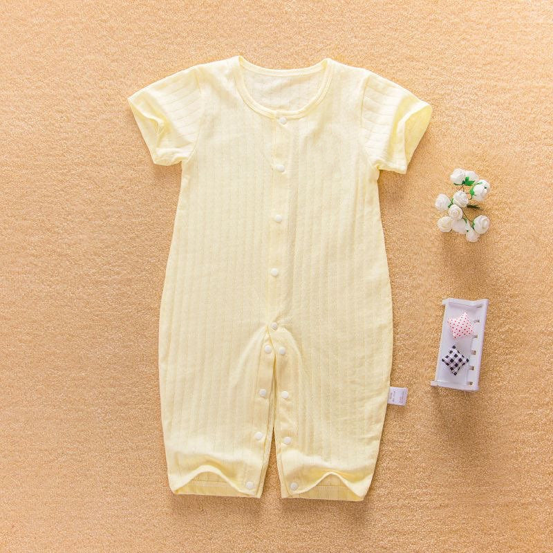 New born Cute Baby Short Sleeve Shirt Bodysuit Clothes