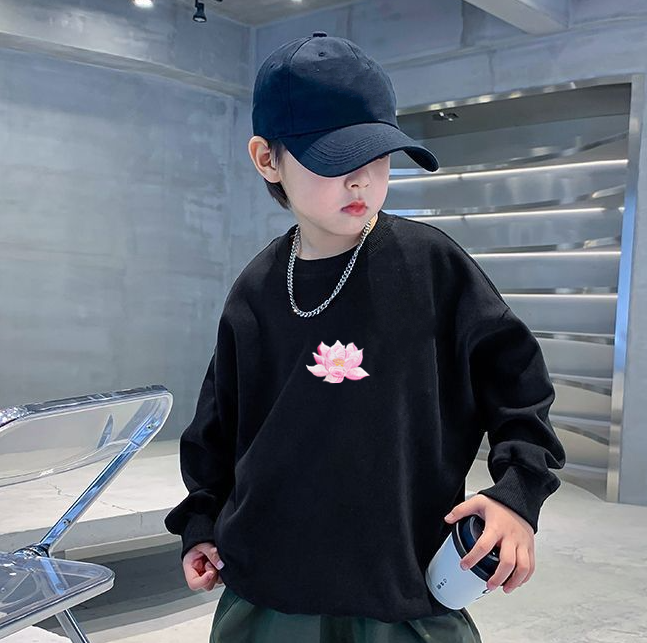 Cute Kids Sweatshirt Hip Hop Boy Girl Clothes